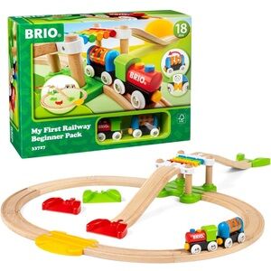 Brio My First Railway Beginner Pack - wooden train set